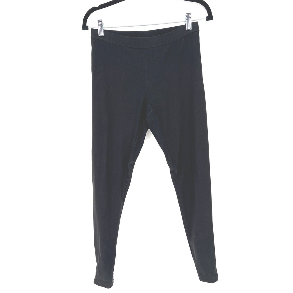 Nike Dri-FIT Womens Black Running Leggings Athletic Tights Ankle Zip Pockets M